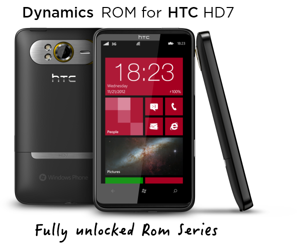 Windows Phone 7.8 на HTC HD 7